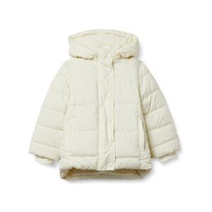 Kids Cream Puffer Jacket